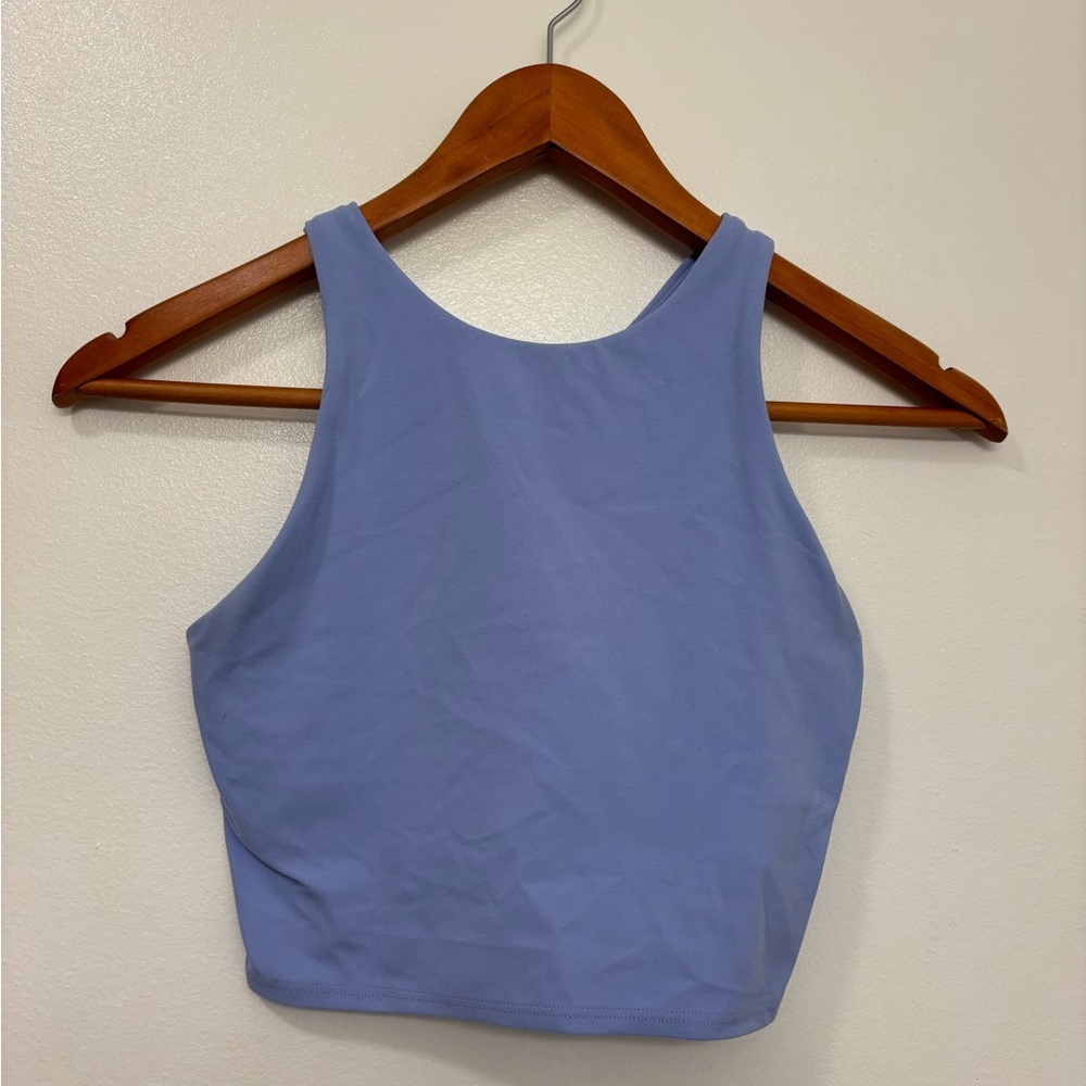 Athleta cropped workout top